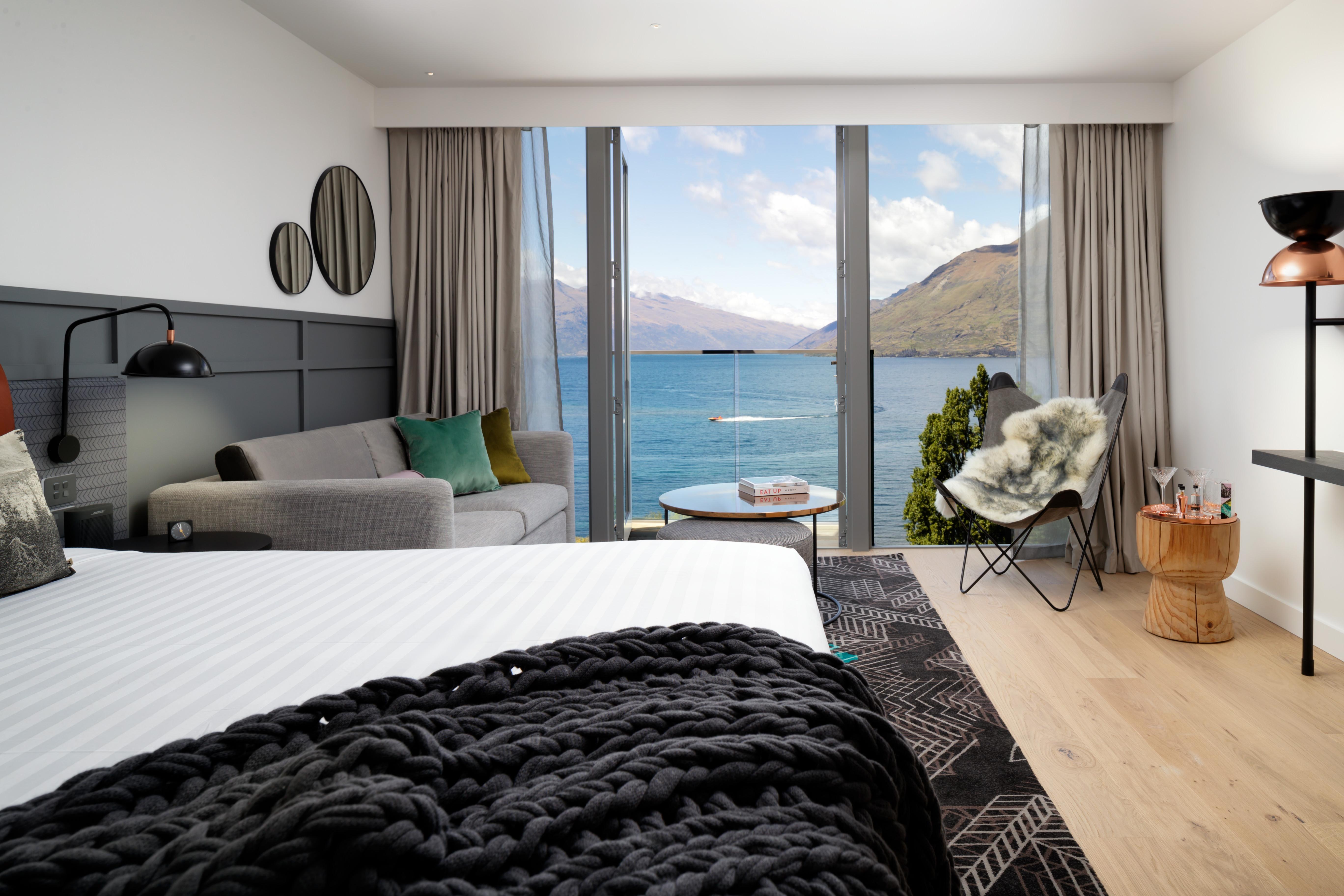Qt皇后镇酒店 外观 照片 The hotel's Lakefront Suite
